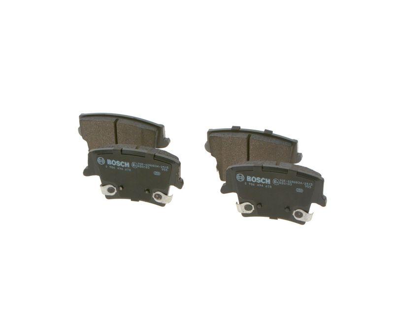 Kit de plaquettes de frein, frein à disque BOSCH 0 986 494 678