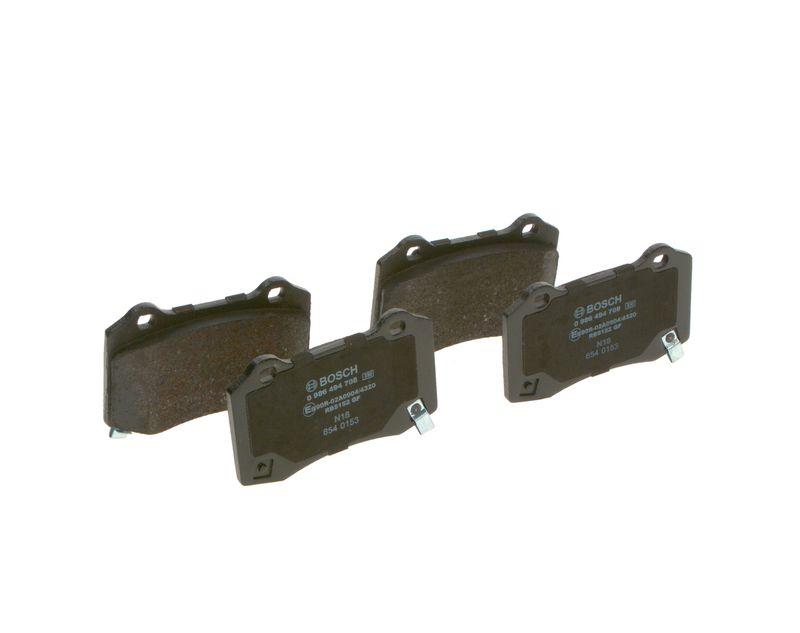 Kit de plaquettes de frein, frein à disque BOSCH 0 986 494 708