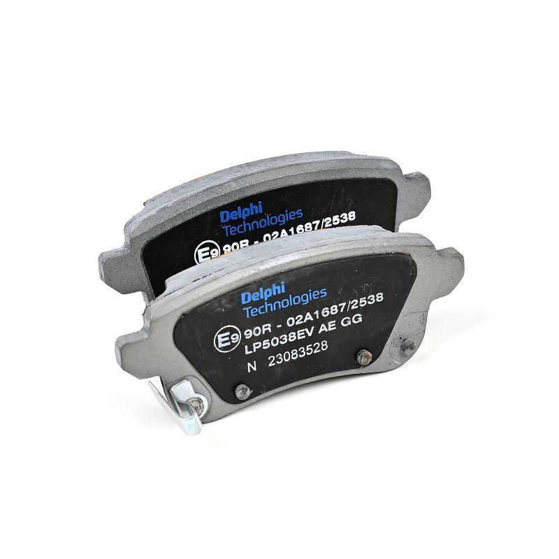 Kit de plaquettes de frein, frein à disque DELPHI LP5038EV