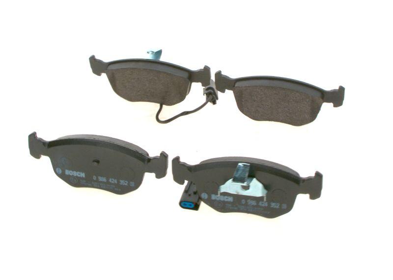 Kit de plaquettes de frein, frein à disque BOSCH 0 986 424 352