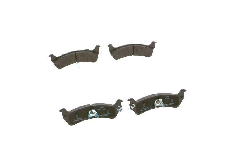Kit de plaquettes de frein, frein à disque BOSCH 0 986 494 348