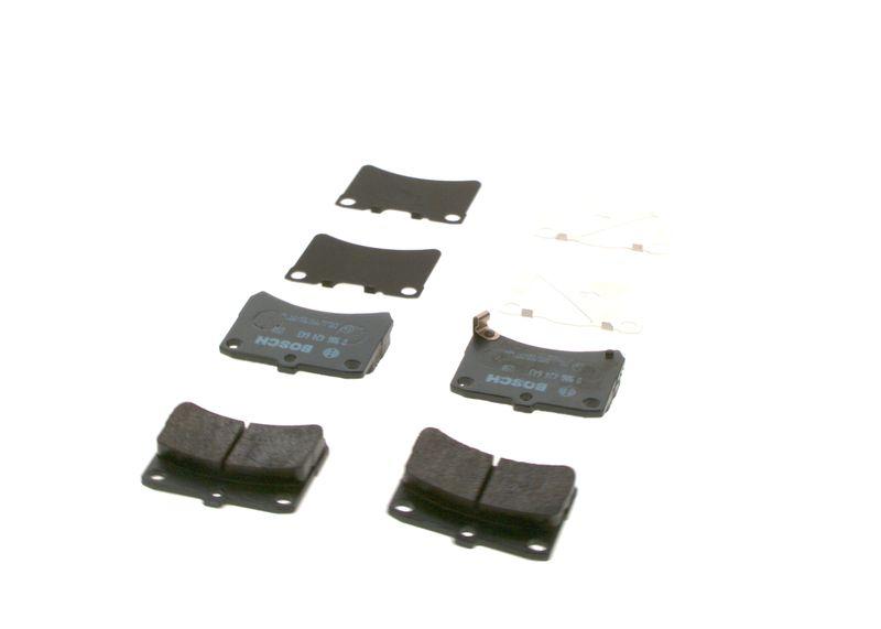 Kit de plaquettes de frein, frein à disque BOSCH 0 986 424 643