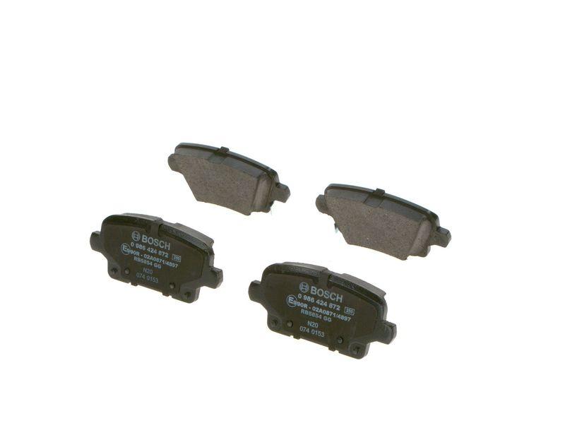 Kit de plaquettes de frein, frein à disque BOSCH 0 986 424 872