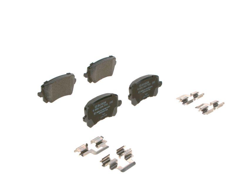 Kit de plaquettes de frein, frein à disque BOSCH 0 986 494 731