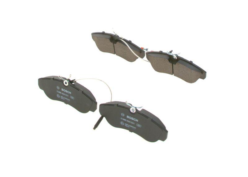 Kit de plaquettes de frein, frein à disque BOSCH 0 986 424 031