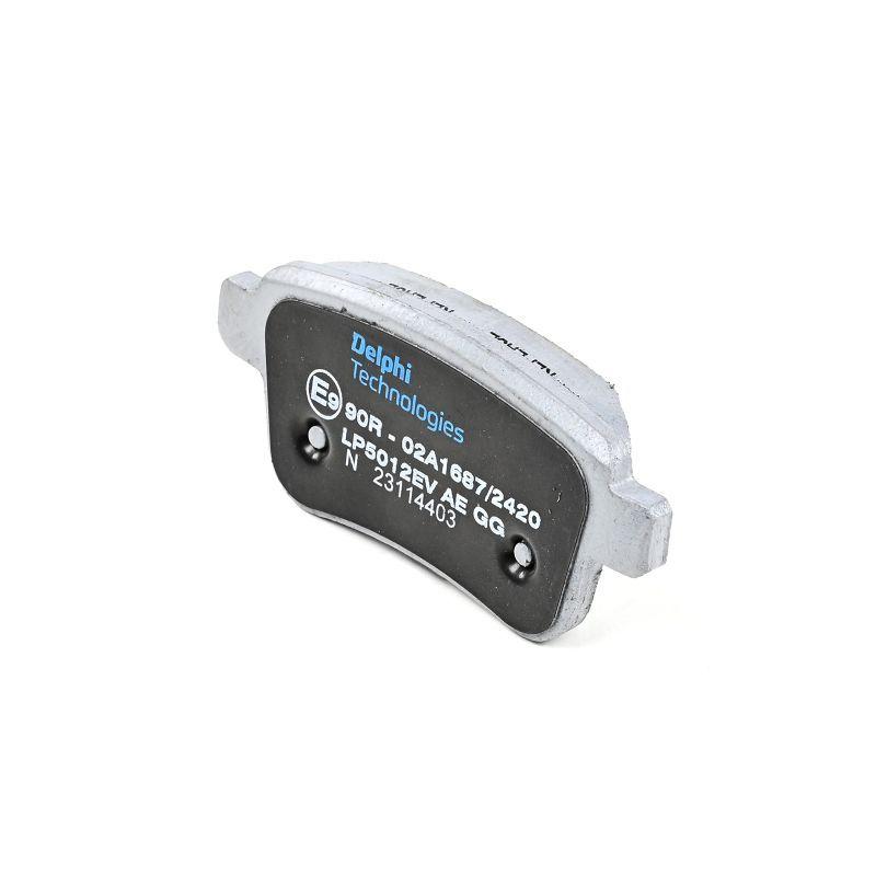 Kit de plaquettes de frein, frein à disque DELPHI LP5012EV