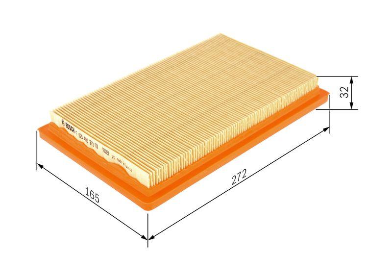 Filtre à air BOSCH F 026 400 273