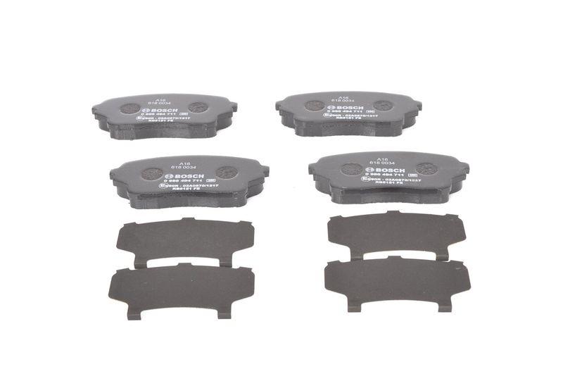 Kit de plaquettes de frein, frein à disque BOSCH 0 986 494 711