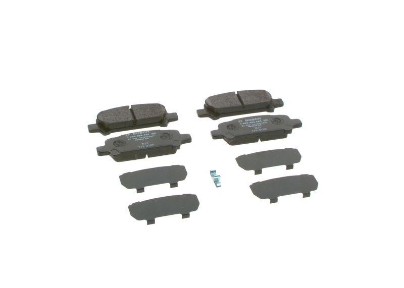 Kit de plaquettes de frein, frein à disque BOSCH 0 986 494 445