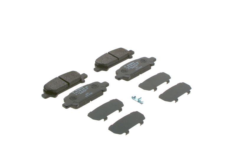 Kit de plaquettes de frein, frein à disque BOSCH 0 986 494 445