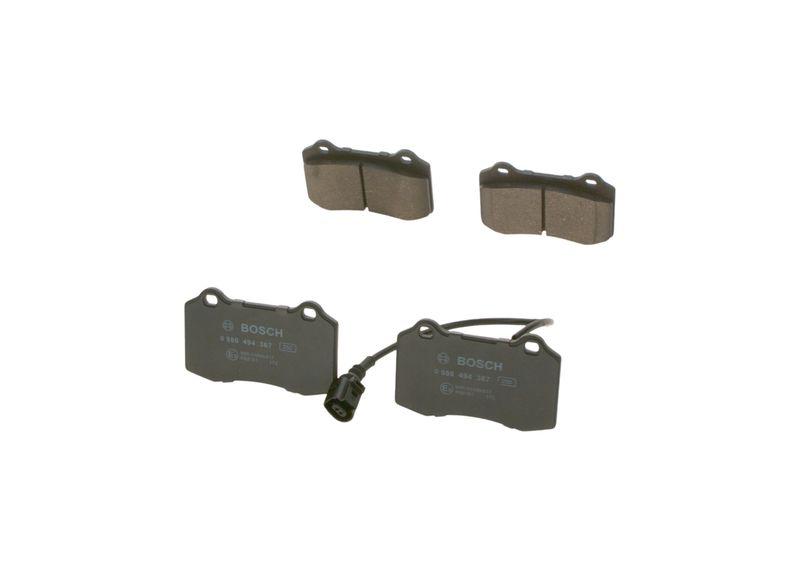 Kit de plaquettes de frein, frein à disque BOSCH 0 986 494 367