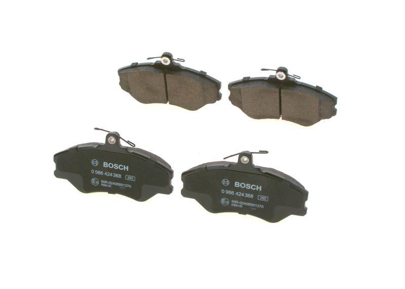 Kit de plaquettes de frein, frein à disque BOSCH 0 986 424 368