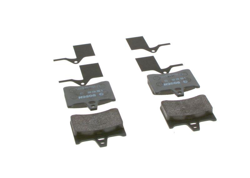 Kit de plaquettes de frein, frein à disque BOSCH 0 986 463 890