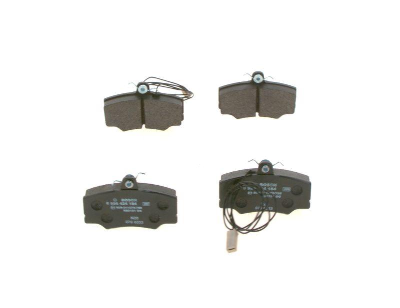 Kit de plaquettes de frein, frein à disque BOSCH 0 986 424 184