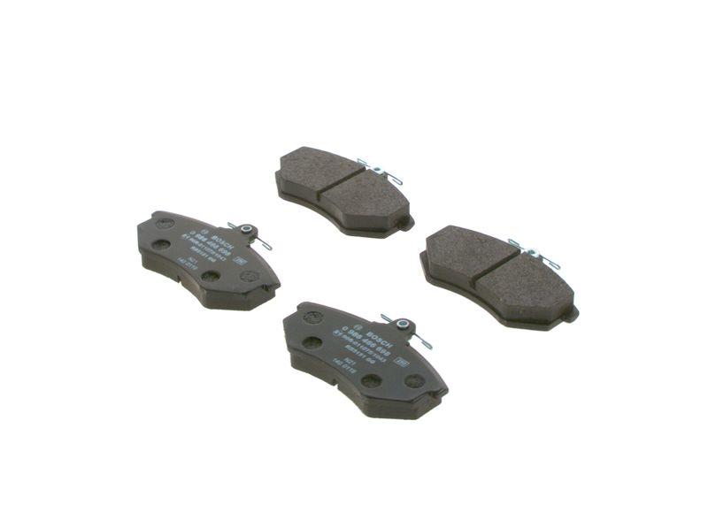 Kit de plaquettes de frein, frein à disque BOSCH 0 986 466 698