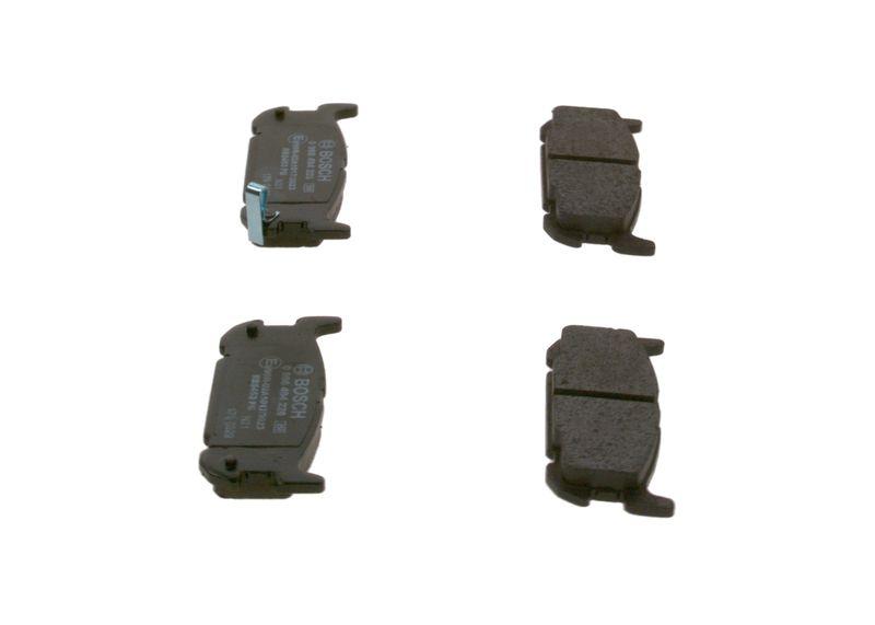 Kit de plaquettes de frein, frein à disque BOSCH 0 986 494 226