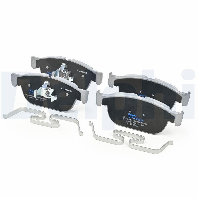 Kit de plaquettes de frein, frein à disque DELPHI LP5077EV