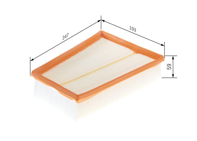 Filtre à air BOSCH F 026 400 138