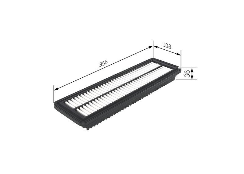 Filtre à air BOSCH F 026 400 455