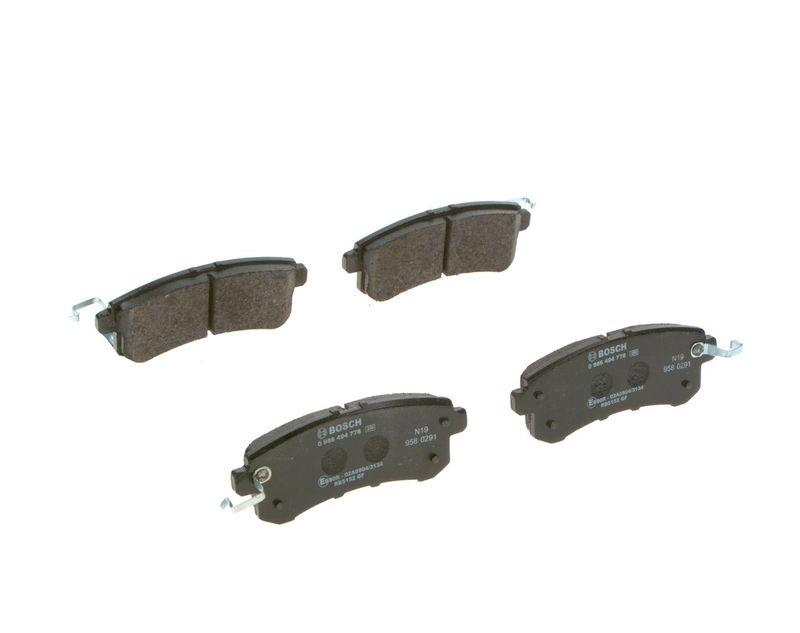 Kit de plaquettes de frein, frein à disque BOSCH 0 986 494 778