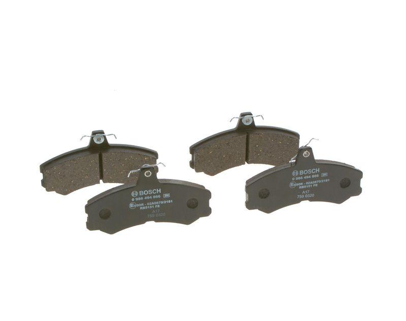Kit de plaquettes de frein, frein à disque BOSCH 0 986 494 866