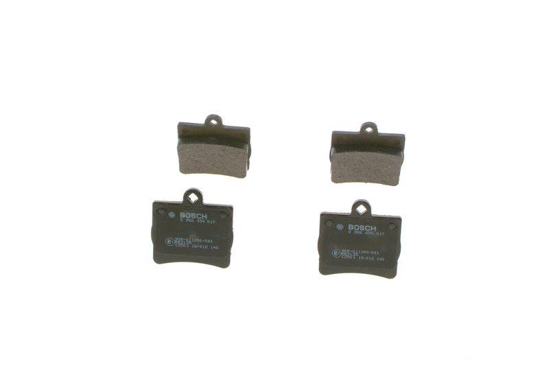Kit de plaquettes de frein, frein à disque BOSCH 0 986 494 017