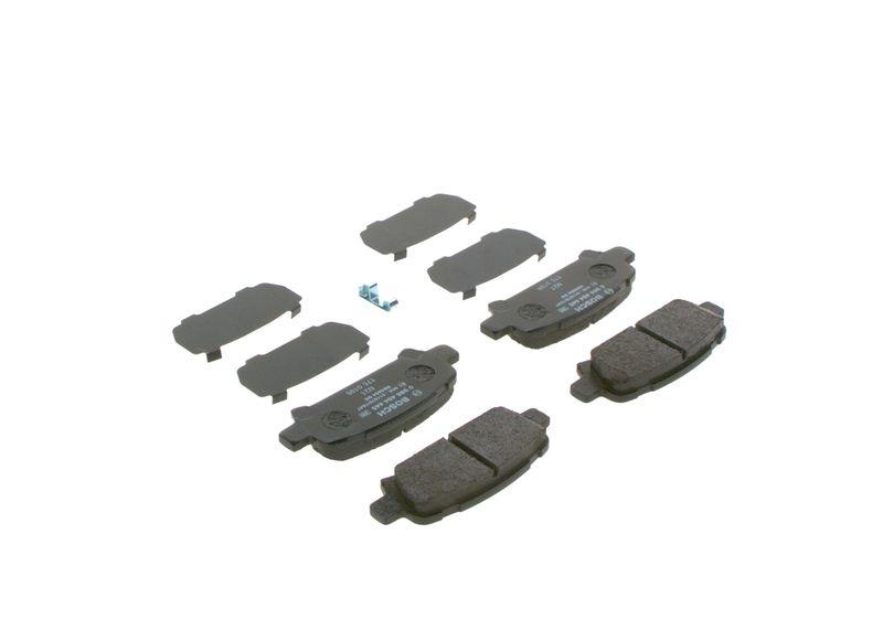 Kit de plaquettes de frein, frein à disque BOSCH 0 986 494 445
