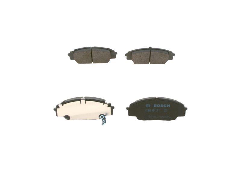 Kit de plaquettes de frein, frein à disque BOSCH 0 986 494 311