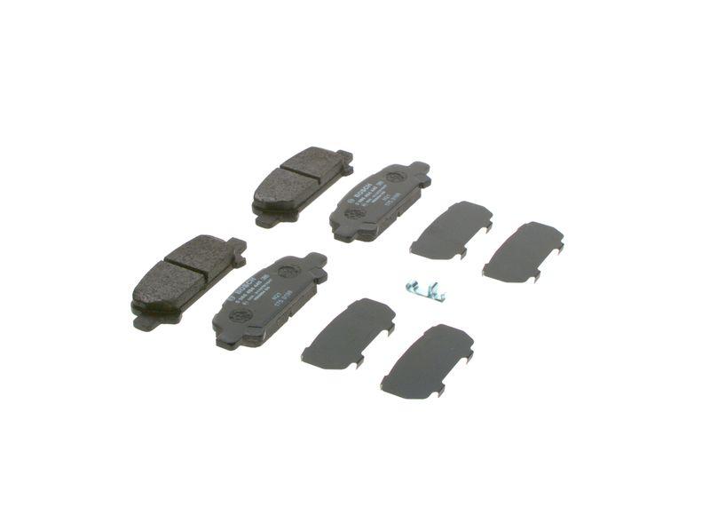 Kit de plaquettes de frein, frein à disque BOSCH 0 986 494 445