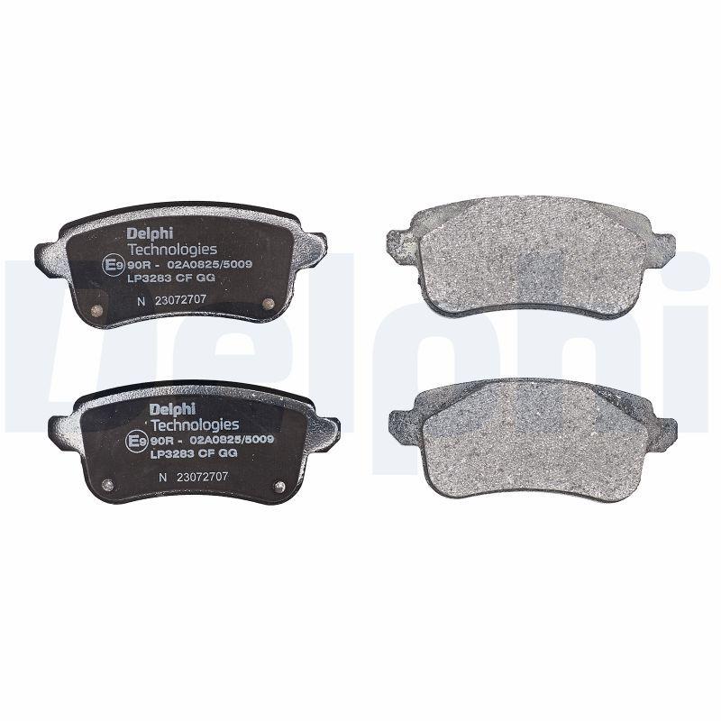 Kit de plaquettes de frein, frein à disque DELPHI LP3283