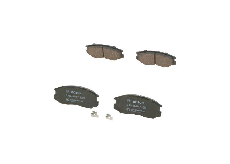 Kit de plaquettes de frein, frein à disque BOSCH 0 986 494 397
