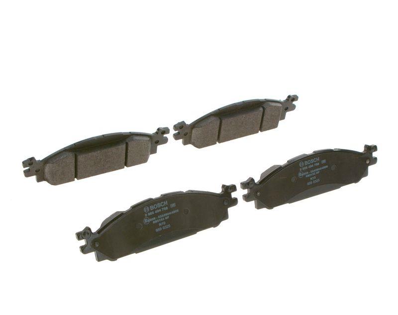 Kit de plaquettes de frein, frein à disque BOSCH 0 986 494 758