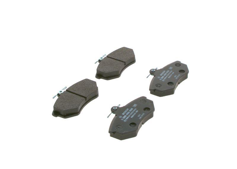 Kit de plaquettes de frein, frein à disque BOSCH 0 986 466 698