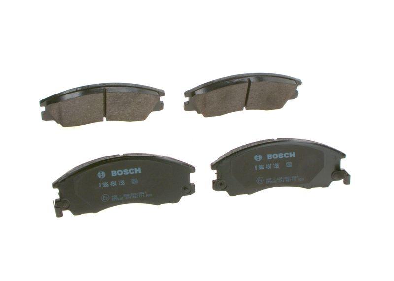 Kit de plaquettes de frein, frein à disque BOSCH 0 986 494 138