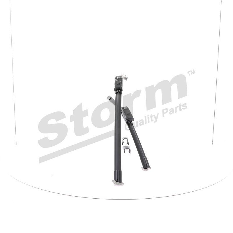 Balai d'essuie-glace STORM QUALITY PARTS STO650401PLAT