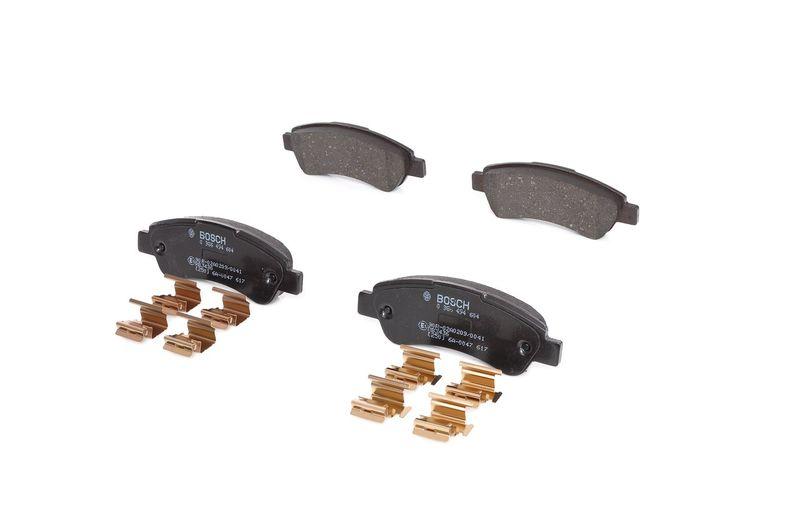 Kit de plaquettes de frein, frein à disque BOSCH 0 986 494 604