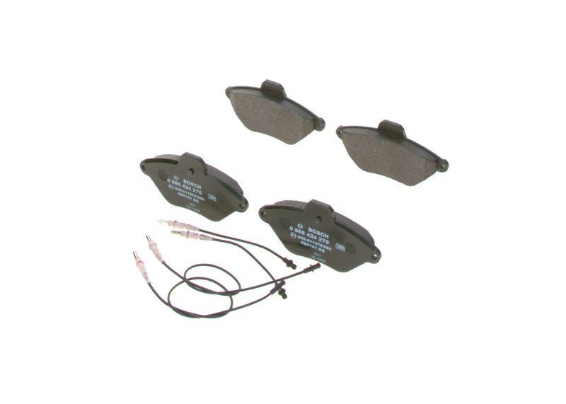 Kit de plaquettes de frein, frein à disque BOSCH 0 986 424 278