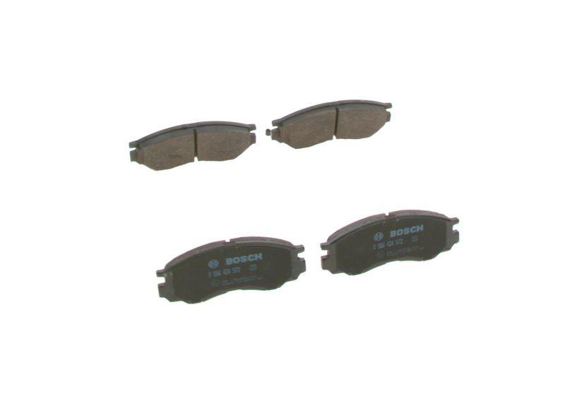 Kit de plaquettes de frein, frein à disque BOSCH 0 986 424 572