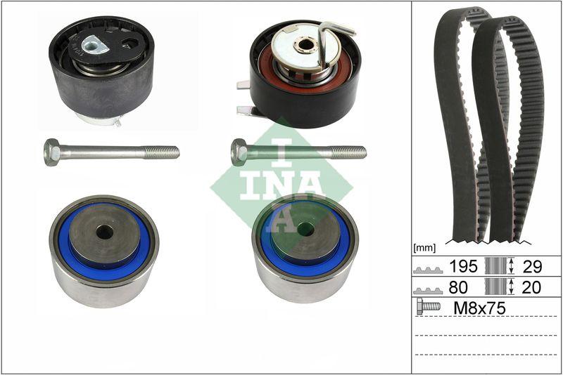 Kit de courroie crantée Schaeffler INA 530 0766 10