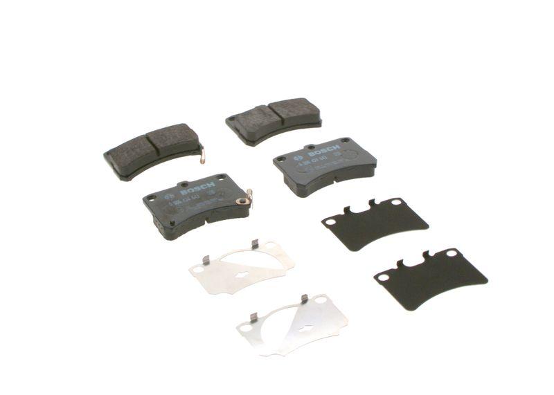 Kit de plaquettes de frein, frein à disque BOSCH 0 986 424 643