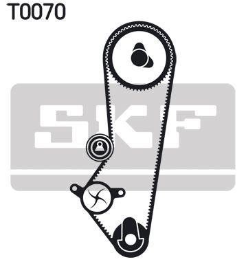 Pompe à eau + kit de courroie crantée SKF VKMC 04201
