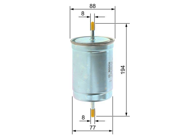 Filtre à carburant BOSCH 0 450 905 216