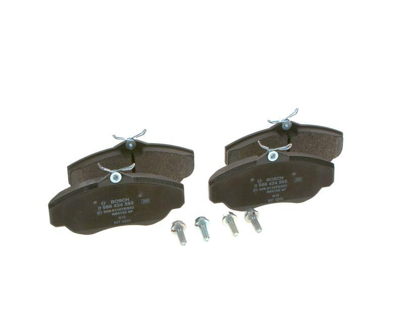 Kit de plaquettes de frein, frein à disque BOSCH 0 986 424 565