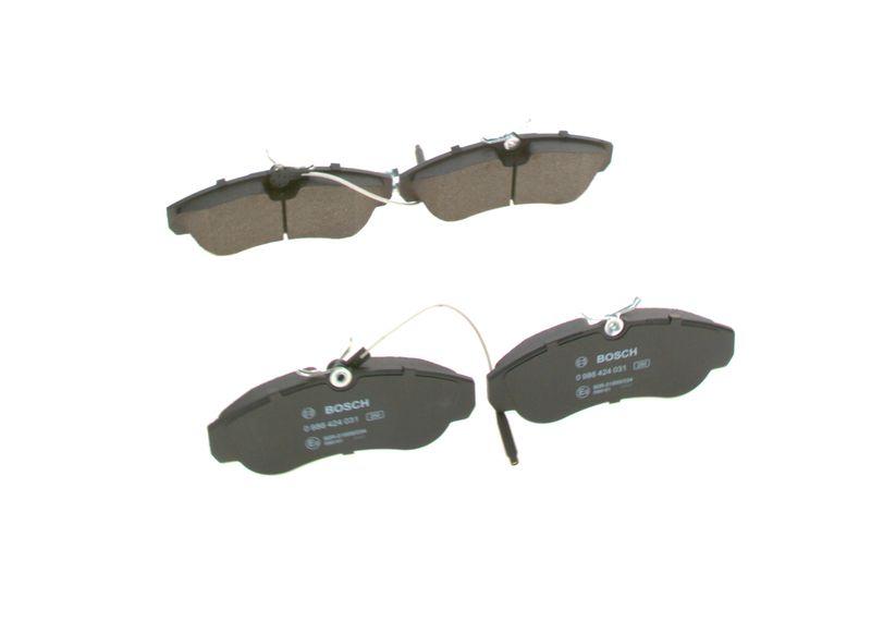 Kit de plaquettes de frein, frein à disque BOSCH 0 986 424 031