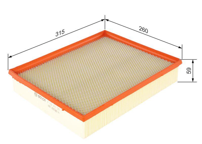 Filtre à air BOSCH F 026 400 286