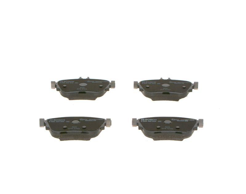 Kit de plaquettes de frein, frein à disque BOSCH 0 986 424 845
