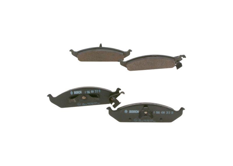 Kit de plaquettes de frein, frein à disque BOSCH 0 986 494 313