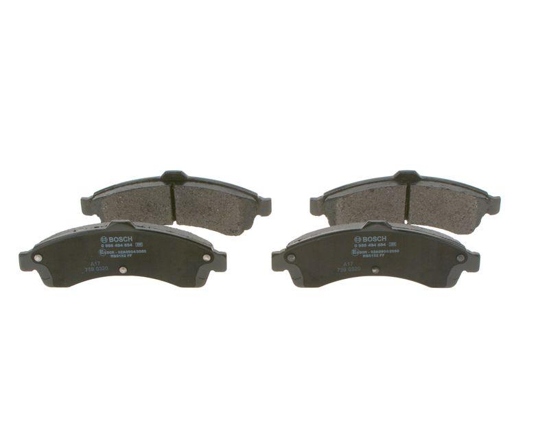 Kit de plaquettes de frein, frein à disque BOSCH 0 986 494 854