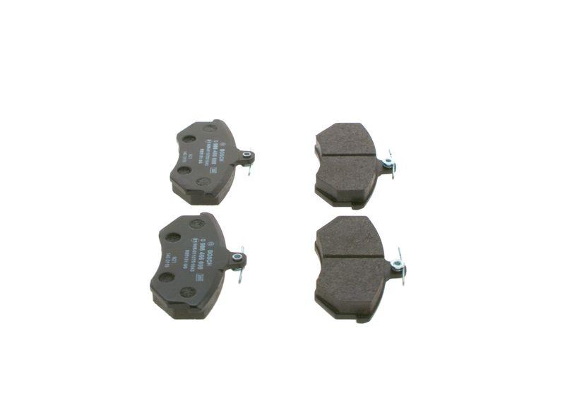 Kit de plaquettes de frein, frein à disque BOSCH 0 986 466 698