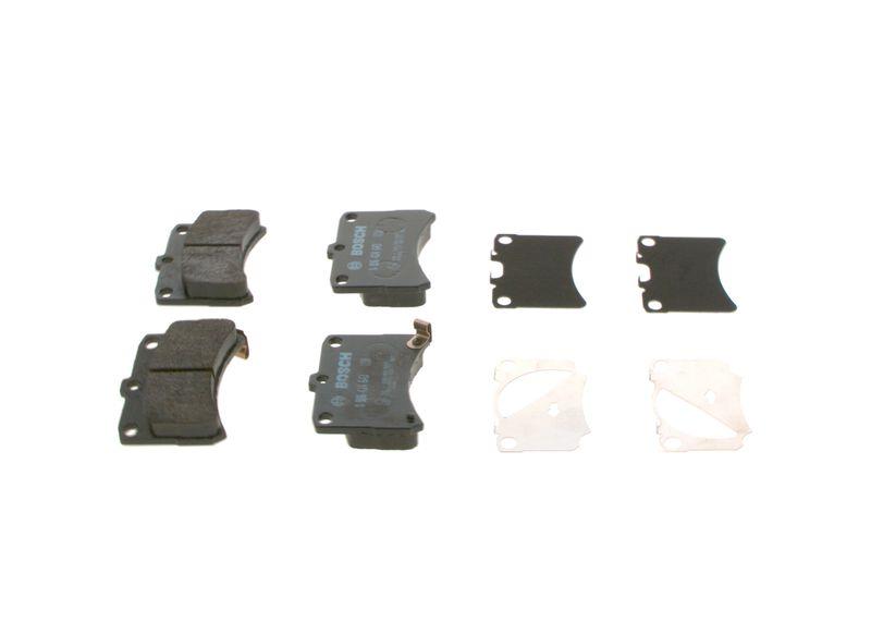 Kit de plaquettes de frein, frein à disque BOSCH 0 986 424 643